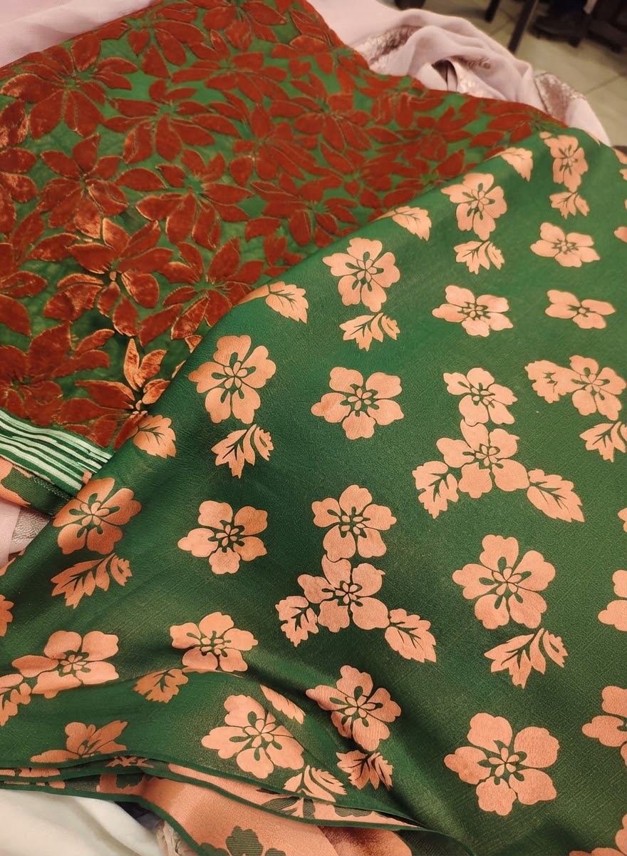 MS-1037 Pure Luxury China Patti Shirt with Palachi Dupatta