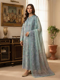 MS-1053 Pure Chiffon Barosha China Multi Digital Timeless Elegance