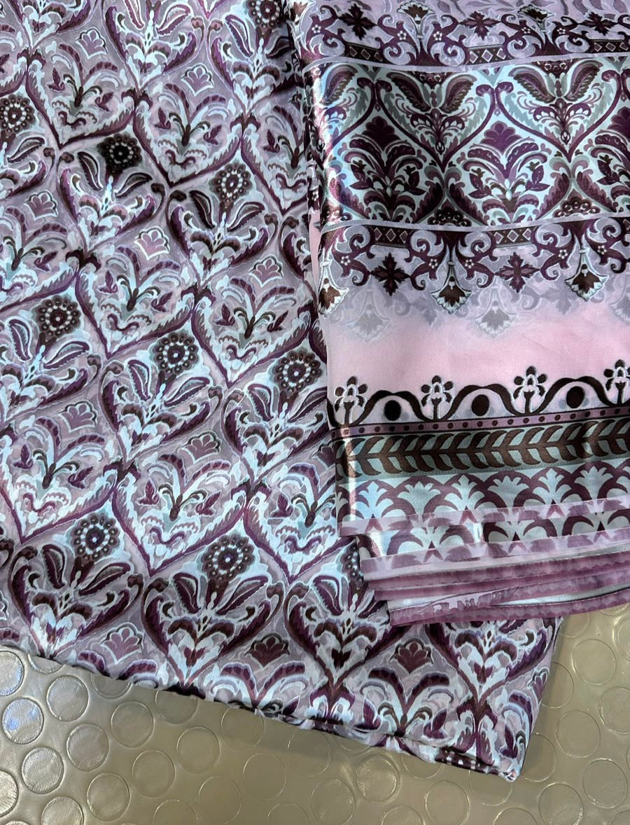 MS-1061 Pure Chiffon Barosha China Multi Digital Timeless Elegance