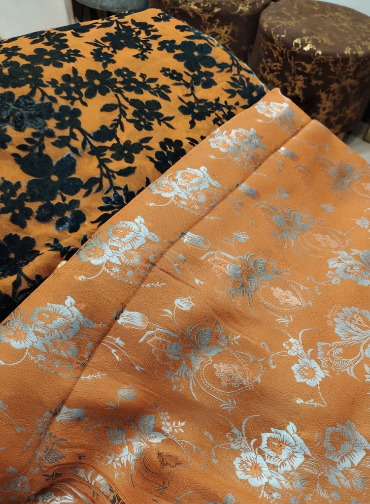 MS-1052 Pure Luxury China Patti Shirt with Palachi Dupatta