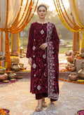 MS-10142 Luxury Palachi Chickenkari work Embroidered Complete Suit