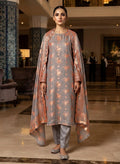MS-1099 Luxury Pure China Patti With Pure Barosha Dupatta