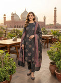 MS-10130 Marina Digital Print Full Suit with Pashmina Marina Shawl