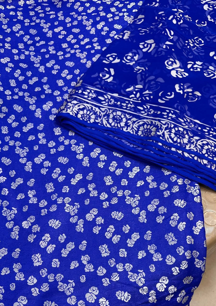 MS-1095 Luxury Pure China Patti With Pure Barosha Dupatta