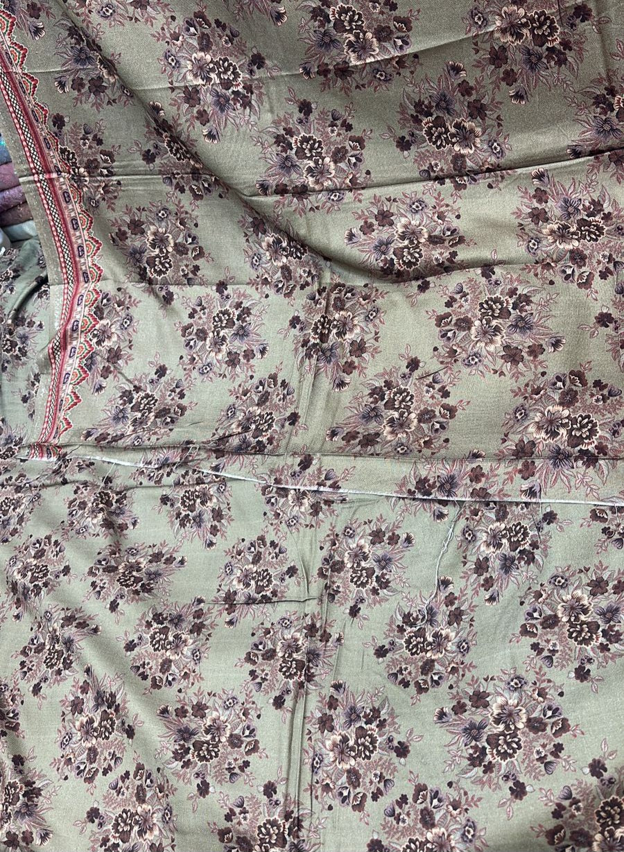 MS-10134 Marina Digital Print Full Suit with Pashmina Marina Shawl