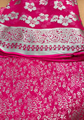 MS-1096 Luxury Pure China Patti With Pure Barosha Dupatta