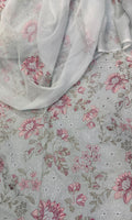 MS-10150 Original Pure Swiss Karandi Embroidered Complete 3Pc Suit