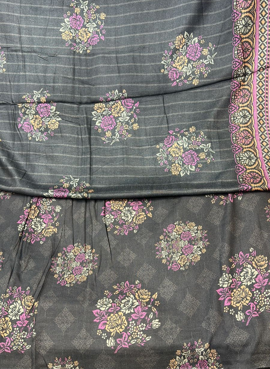 MS-10130 Marina Digital Print Full Suit with Pashmina Marina Shawl