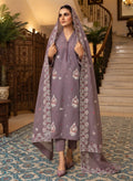 MS-10112 Luxury Pure Bamber Chiffon | Embroidered Shirt & Dupatta