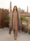 MS-10128 Marina Digital Print Full Suit with Pashmina Marina Shawl