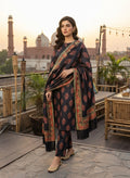 MS-10133 Marina Digital Print Full Suit with Pashmina Marina Shawl